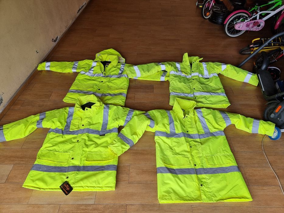 Geacă reflectorizanta groasă M,L Import Germania
