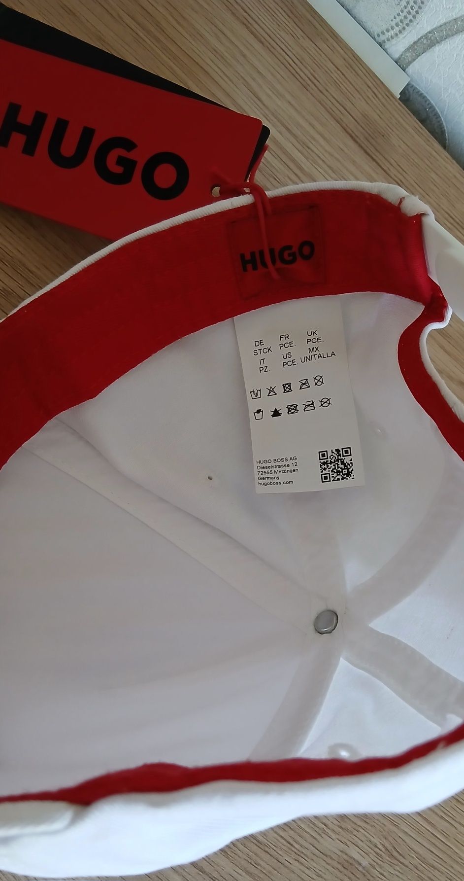 Мужская кепка HUGO оригинал!