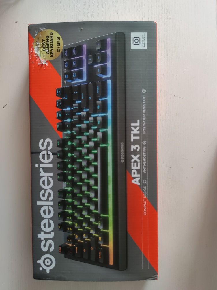 Игровая клавиатура Steelseries APEX 3 TKL