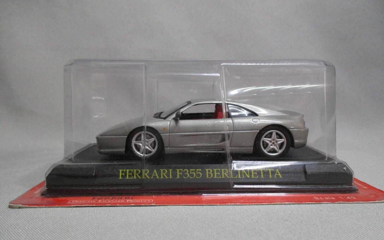 Продавам метална количка Ферари Ferrari F355 от IXO в мащаб 1/43