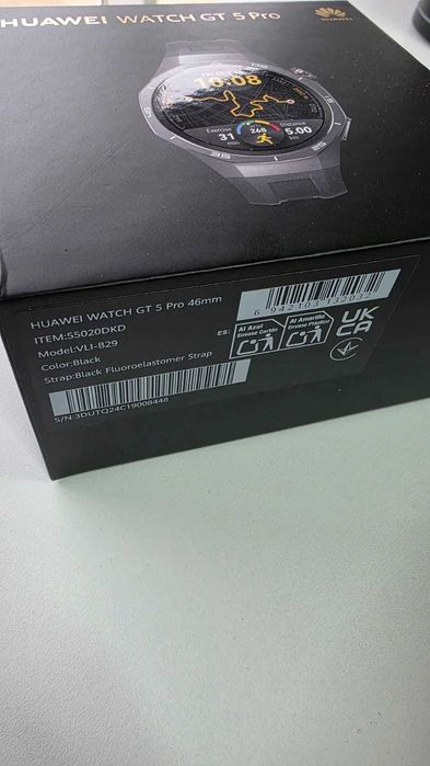 Ceas Huawei GT5 Pro + 2 x bratari originale Huawei
