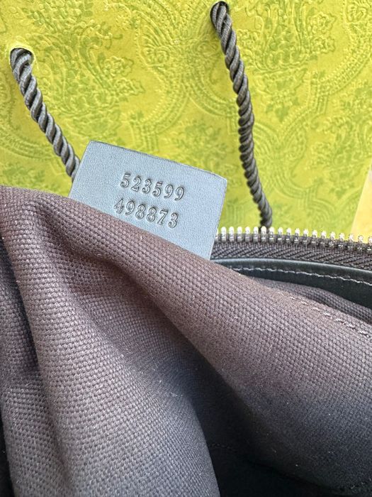 Geanta Gucci originala Supreme Web canvas messenger bag noua