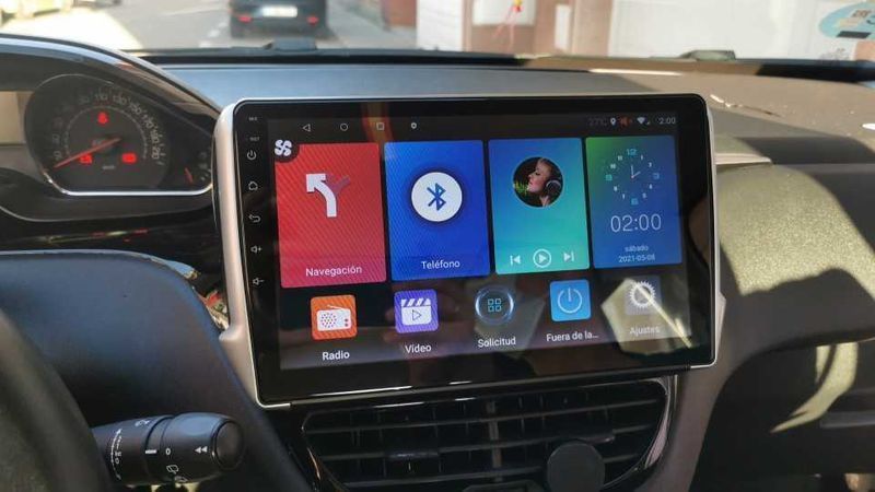 Peugeot 2008, 208, 2012 - 2019 - 9'' Навигация Android, 8826