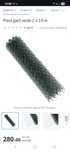 Plasa de gard 2x10 m