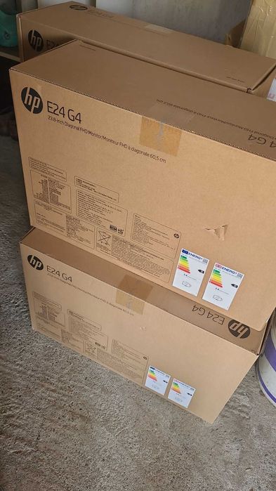 Monitor LED  HP  E24 G4  E-Display– nou, sigilat , business