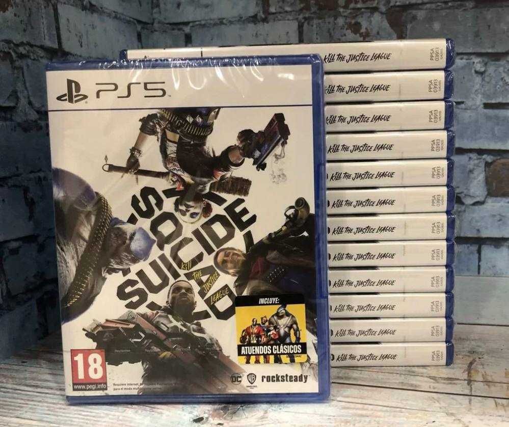 Оптом PS5 Suicide Squad (Русская версия) ( Запечатанная в коробке)