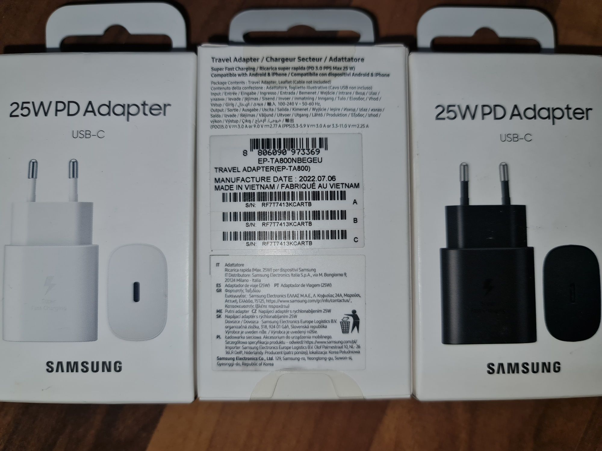 Incarcator original Samsung Super Fast Charge PD 25W seria S si iPhone