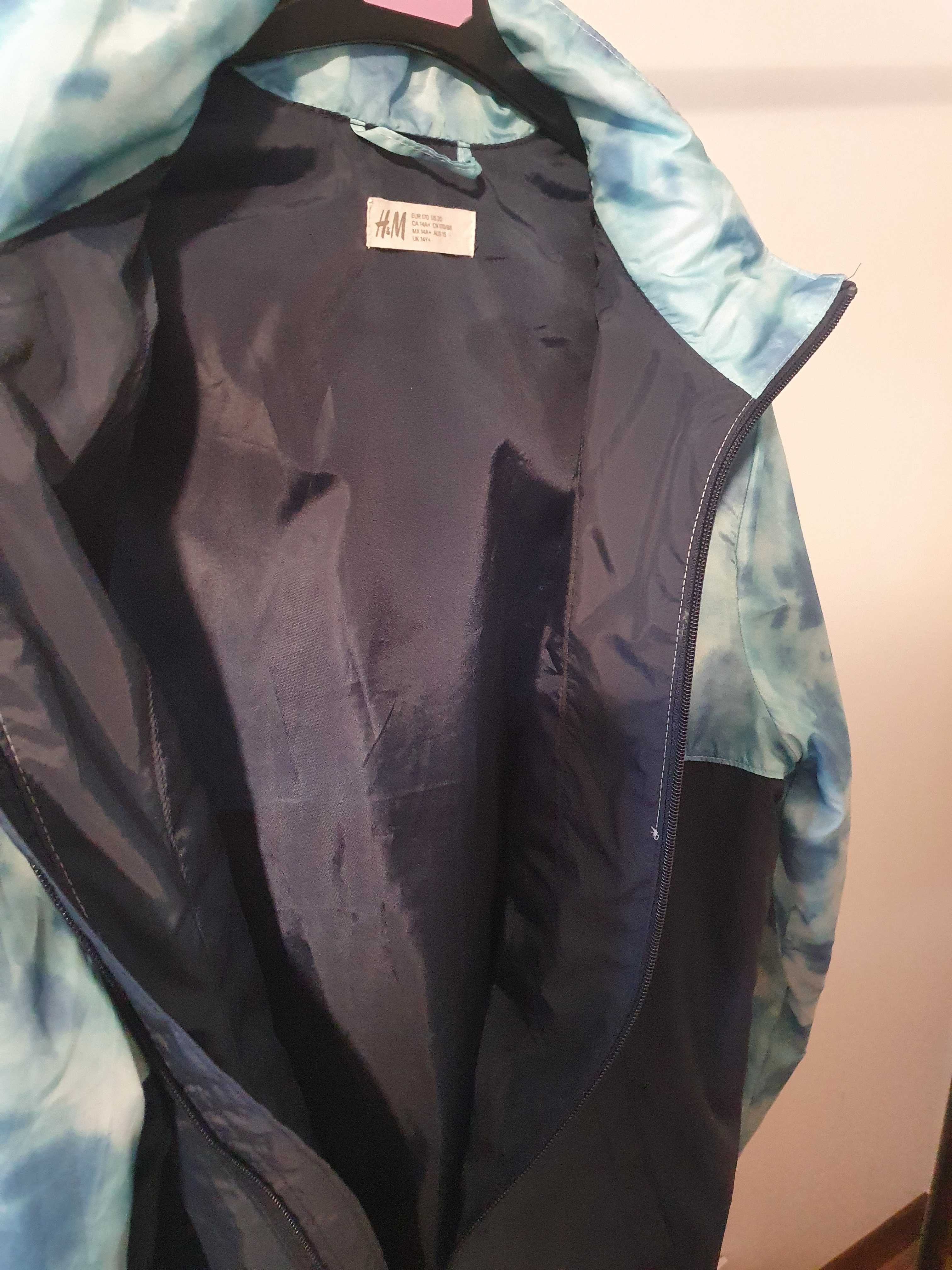 Jachetă antivânt cu glugă baieti H&M mar 14+ ani (170 cm)