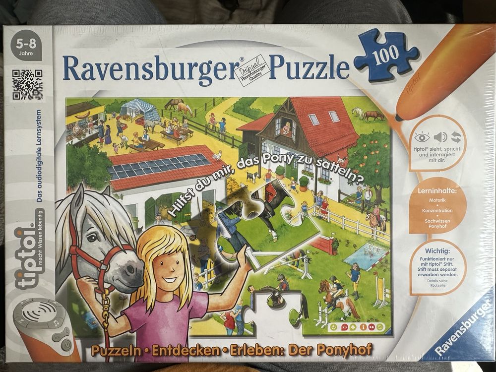 Joc interactiv limba germana TIPTOI puzzle sigilat