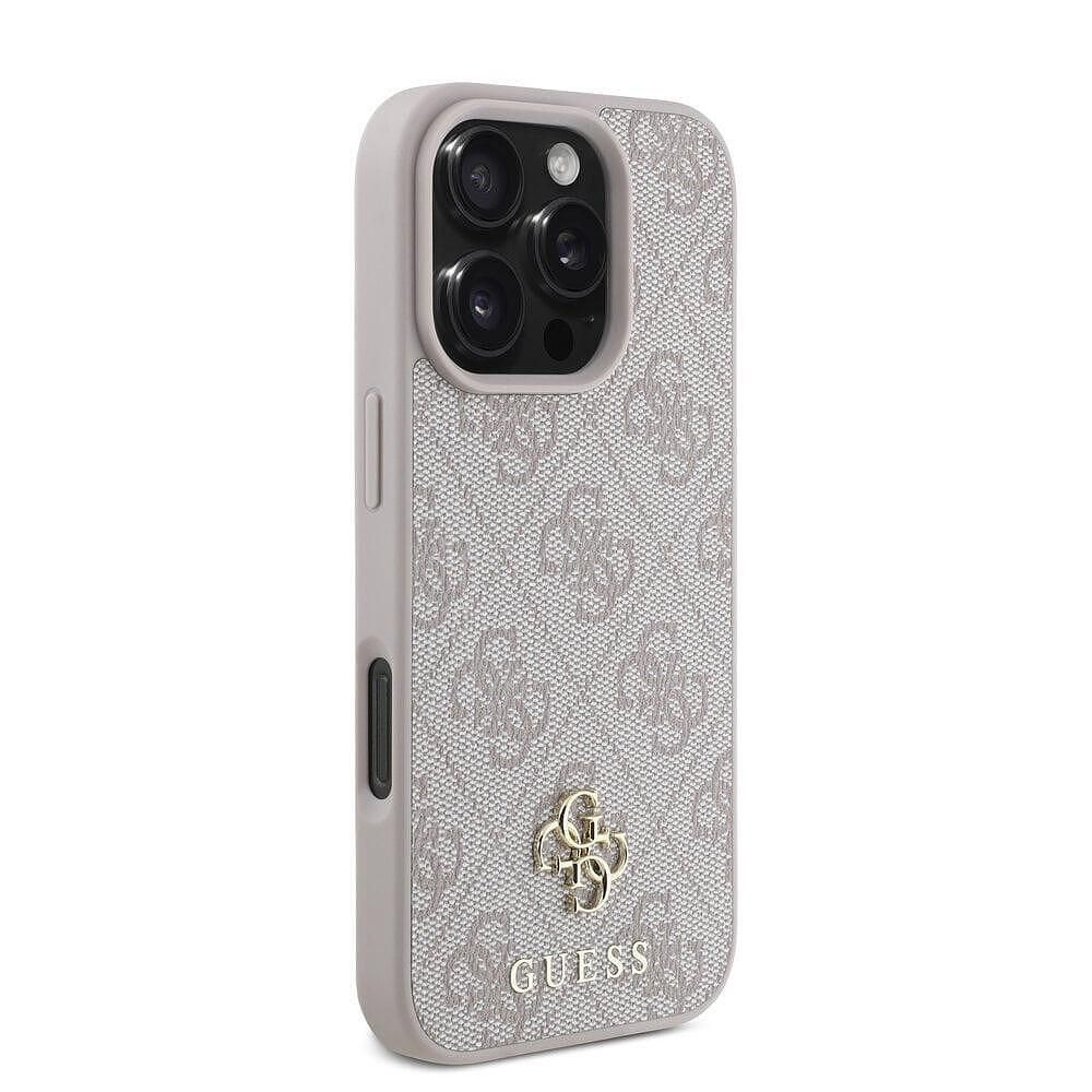 Guess hardcase 4g classic magsafe кейс за iphone 16 pro max – розов