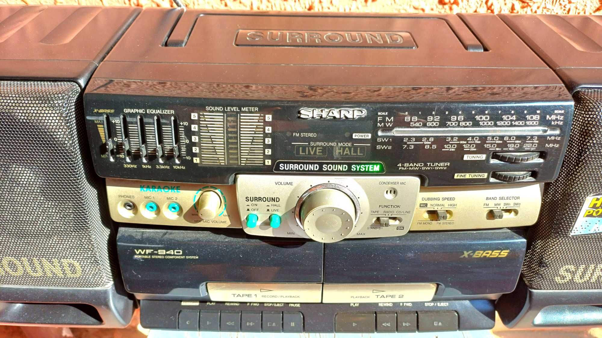 Продается FM ФМ радиоприемник Радио Sharp WF-940W