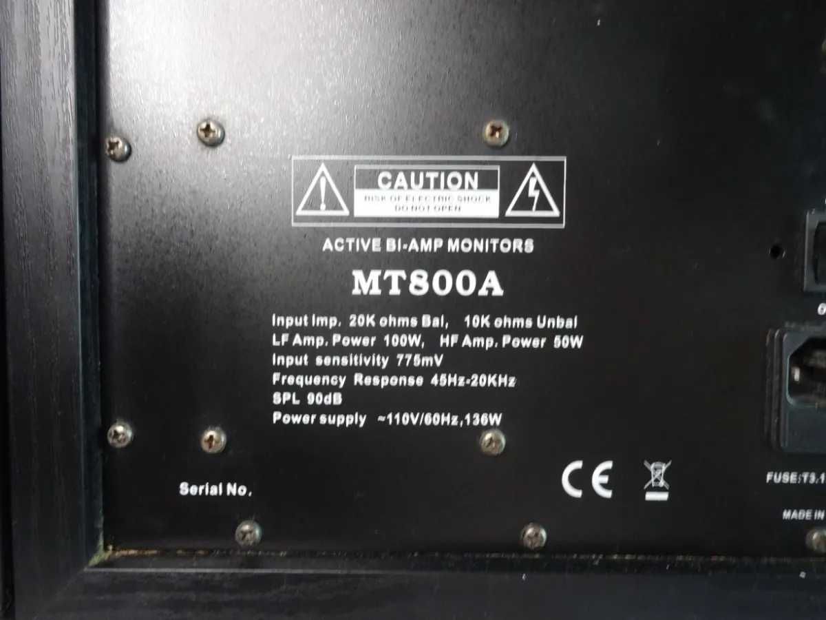 Мониторни Колони SoundKing MT800a Активни Студийни 8"