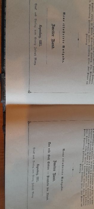 Biblia Vechiul si Noul Testament veche limba germana gotic an 1885