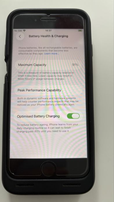 Iphone SE 2 + Husa Apple Smart Battery