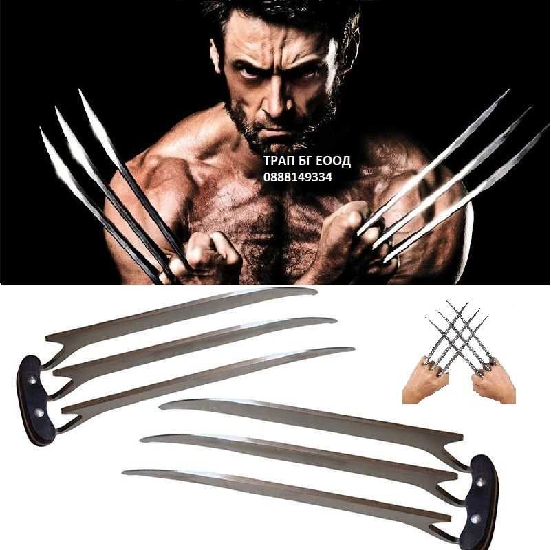 X-Man Wolverine Claws Остриета Сувенир Мечове Два Броя  в Комплект