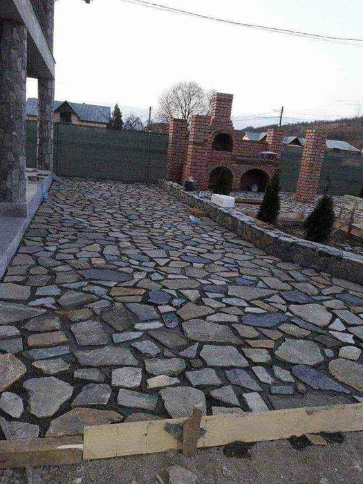 Piatra naturala de munte de Grecia 100%. Lucrez în toată Țara.