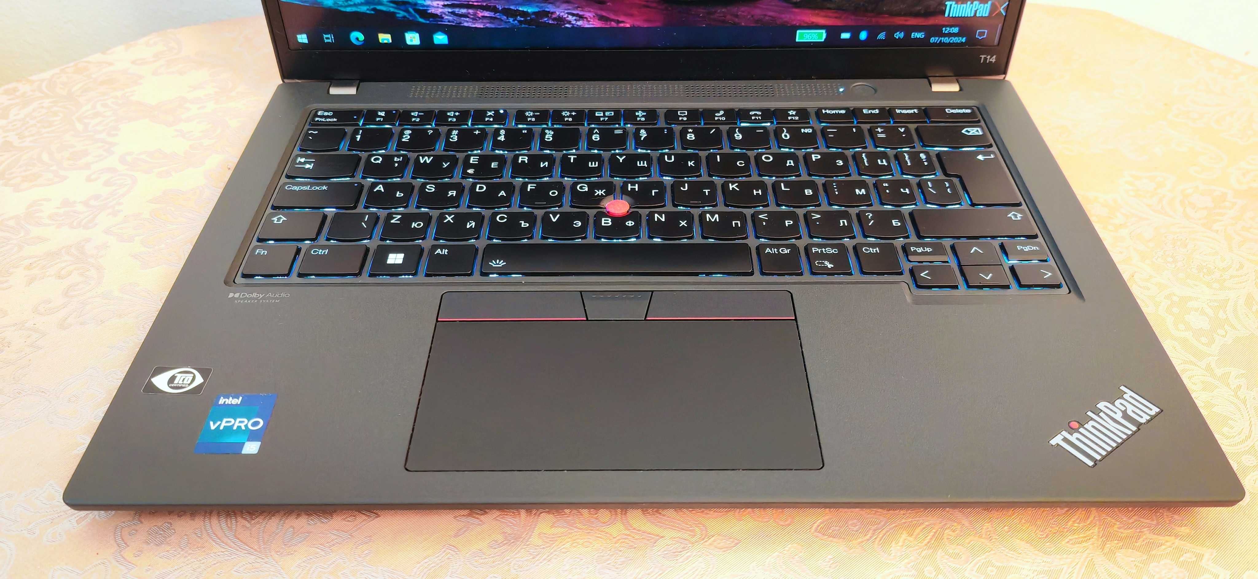 ThinkPad T14 Gen 3 Touch IPS/Core i5-1235U/16GB RAM/256GB SSD/Гаранция