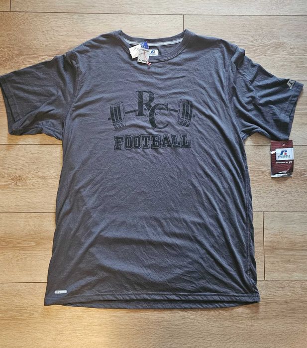 Tricou gri Russell Athletic nou cu eticheta mărimea XL