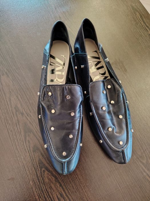 Обувки ZARA Естествена кожа