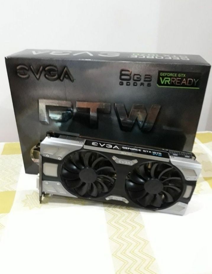 Видеокарта EVGA GTX 1070 FTW 8GB