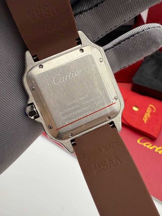 Cartier santos 100 red