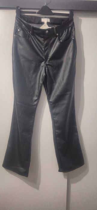 Pantalon imitatie piele H&M