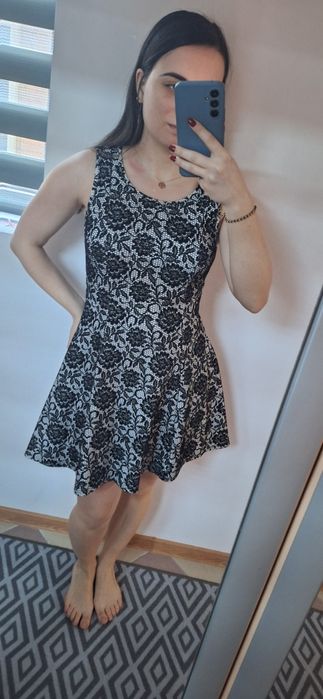 Rochie scurta broderie