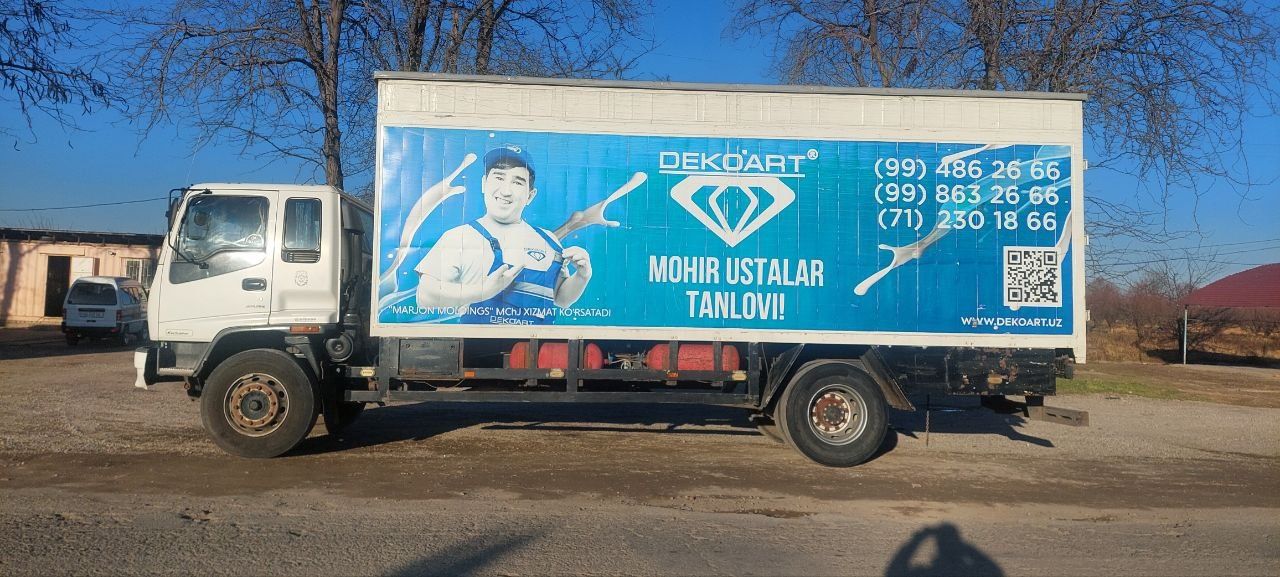 ISUZU sotadi. 2014 yil ishlab chiqarilgan metan o'rnatilgan
