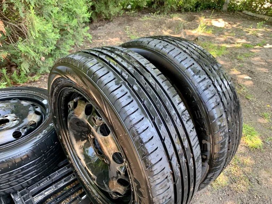 4бр.Оригинални джанти 15'' 5x100+ГУМИ 195/55/15 за Vw,Audi,Skoda,Seat