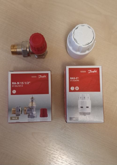 Danfoss robineti cu tur calorifer termostatat, 1/2, noi, sigilat, 6 bu