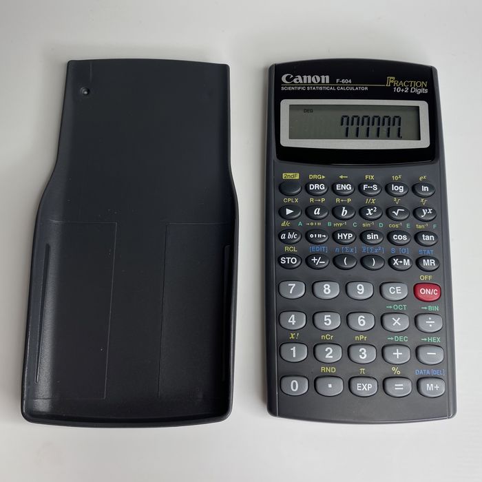 Финансовый калькулятор Canon f-604