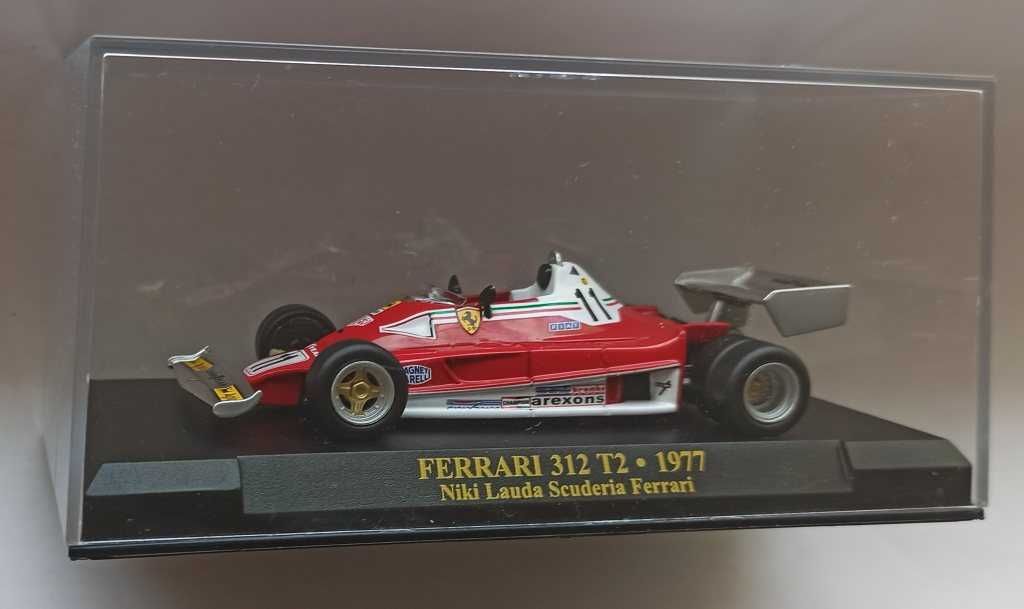 Macheta Ferrari 312 T2 Nicky Lauda 6 roti Formula 1 1977 - IXO 1/43 F1