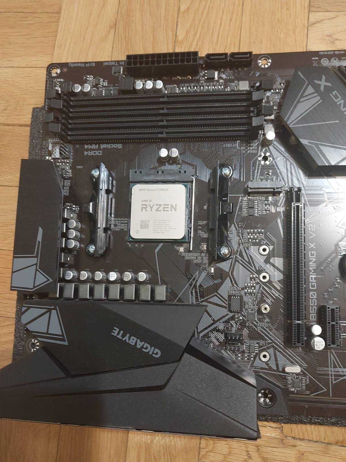 AMD Ryzen 7 5800X + Gigabyte B550 Gaming X V2