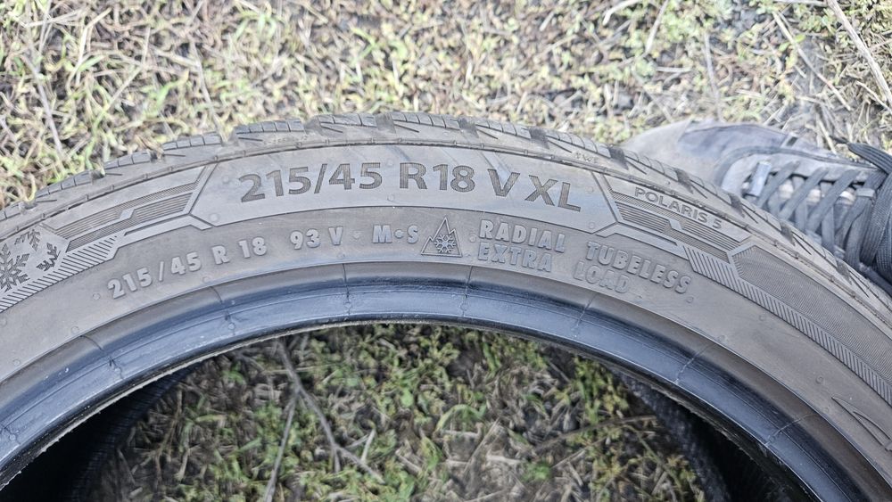 2бр гуми 215 45 18 дот 22 барум