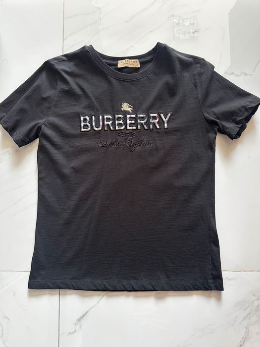Дамска Черна тениска Burberry