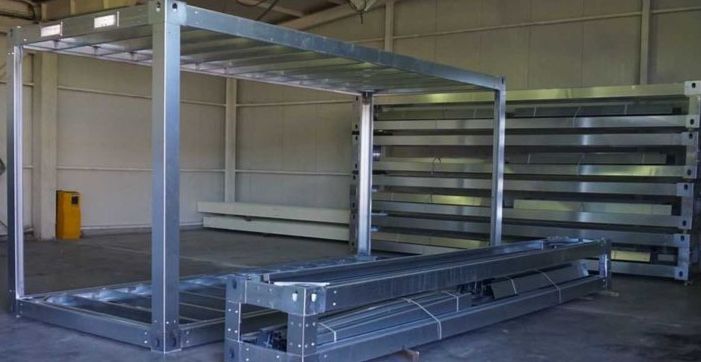 Kit container modular zincat 6x2,4x2,7