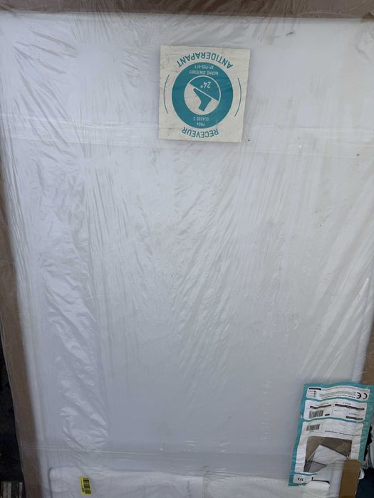 Aurlane FAC611 Cadita de dus efect de piatra alba