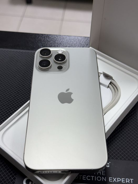 Apple iPhone 16 Pro Max,Natural Titanium,256GB *100% Battery*КатоНов*