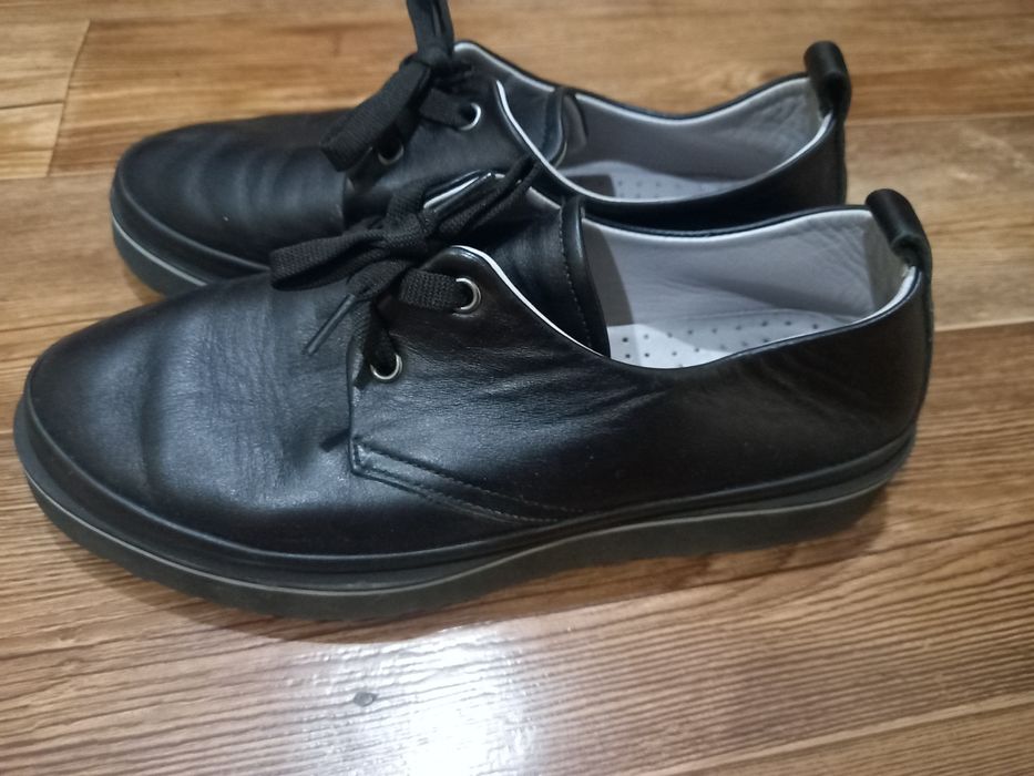 Обувь подростковая чистая кожа