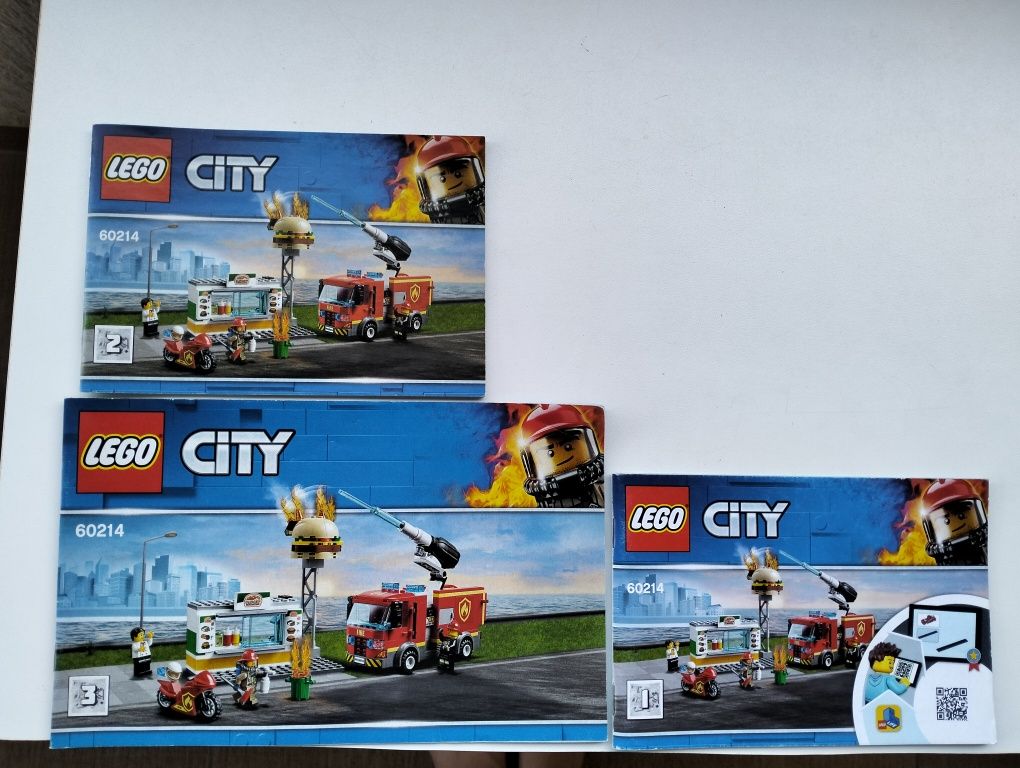 Lego City 60214 fire set