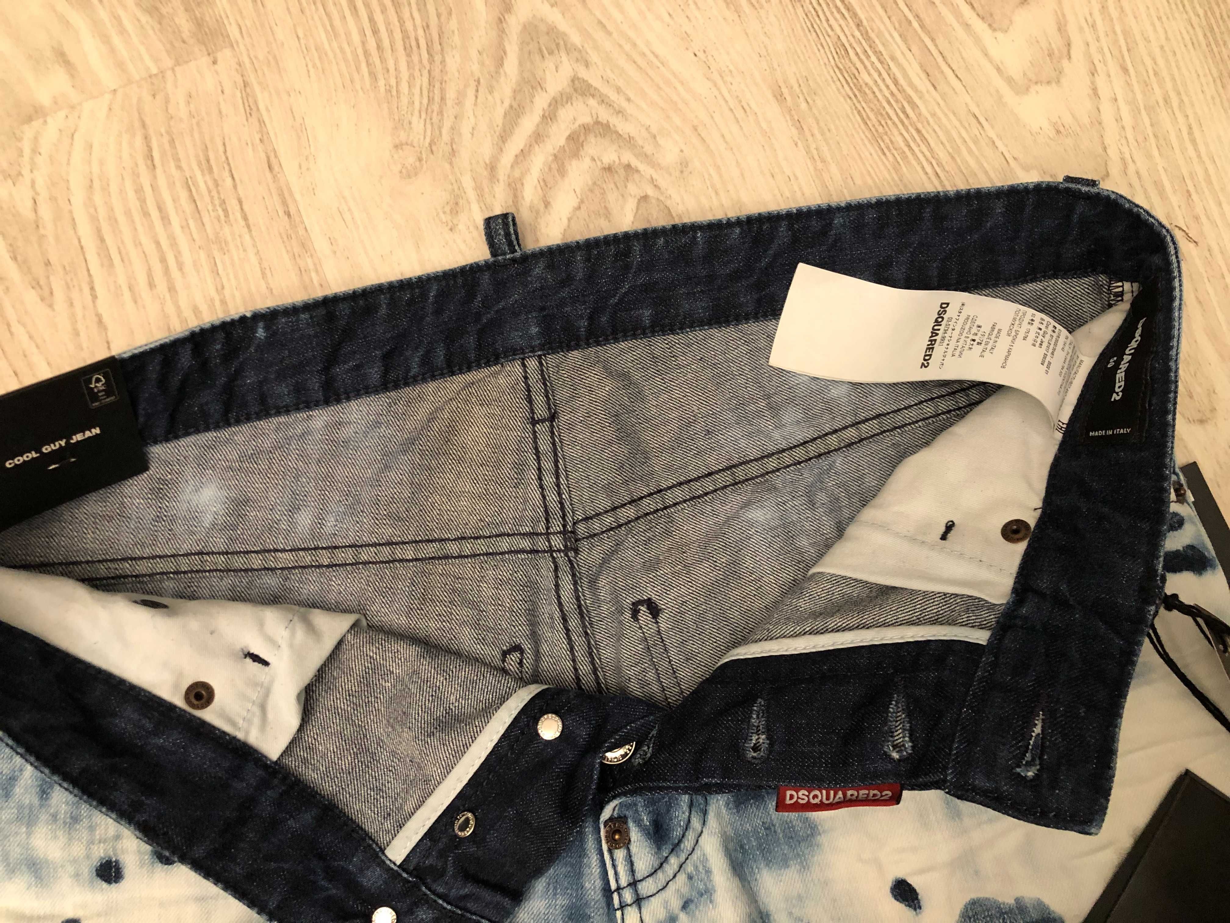 Dsquared2 blugi Cool Guy Jean 50 italy, sau L, retail 625 euro