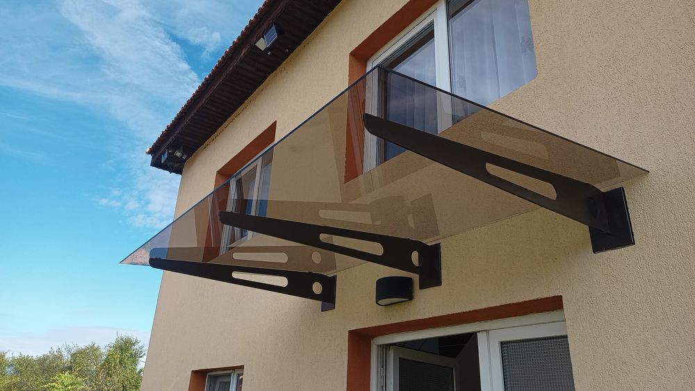 Balustrade din sticla si inox