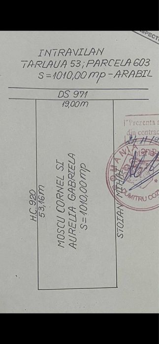 Teren intravilan de vanzare