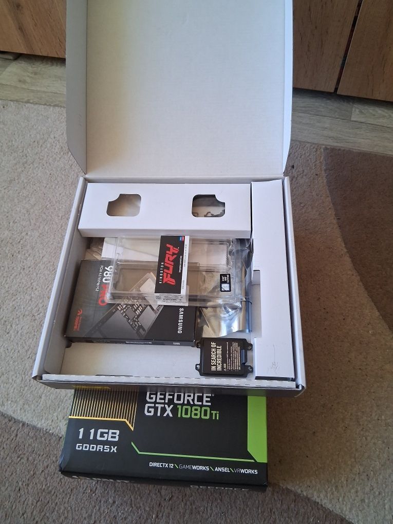 i9 12900k RAM 32GB DDR5 GTX 1080ti SSD 1TB