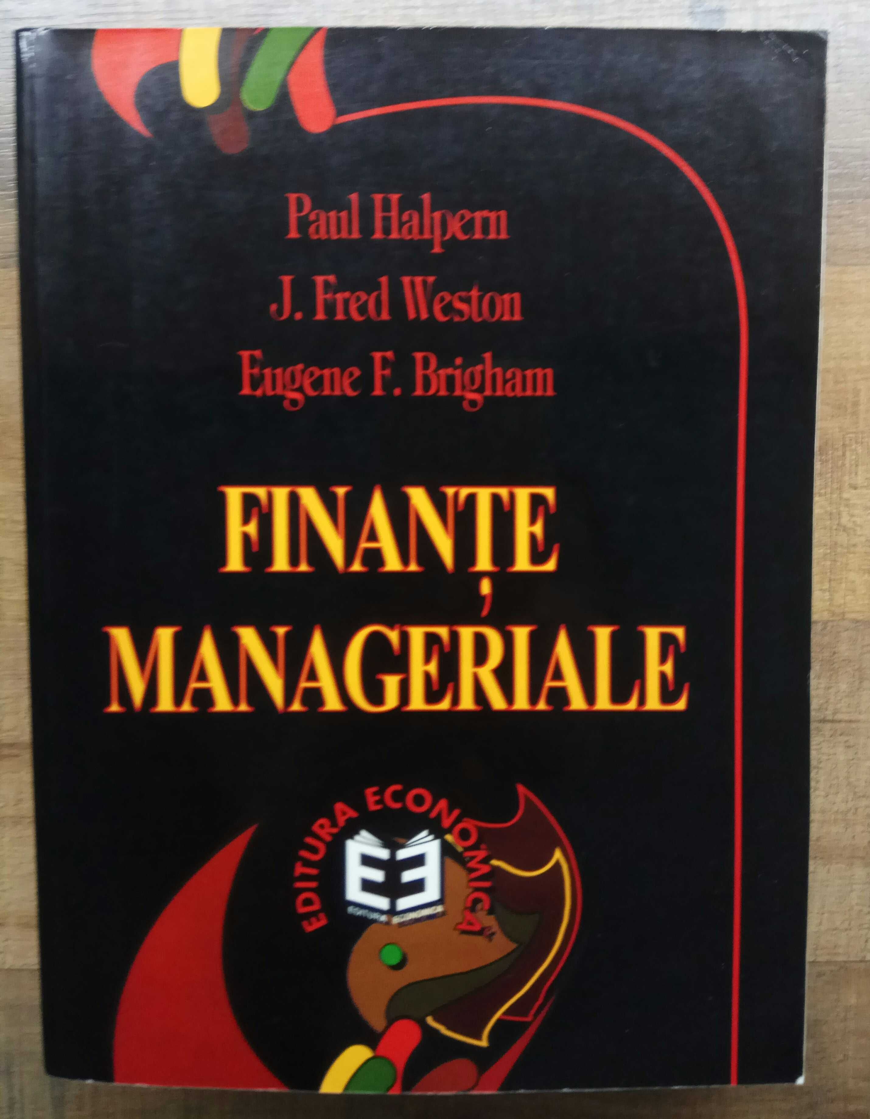 Finante Manageriale, Paul Halpern. Noua.