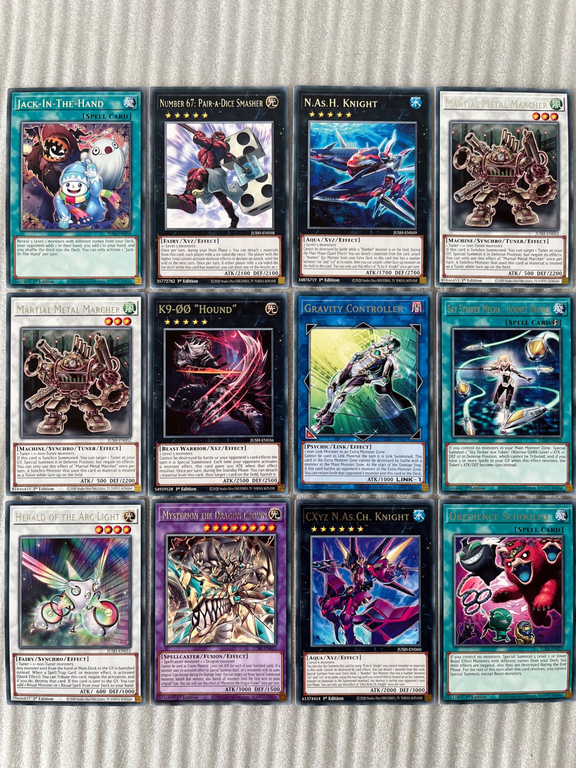 Justice Hunters Singles Yu-gi-oh карти TCG оригинал