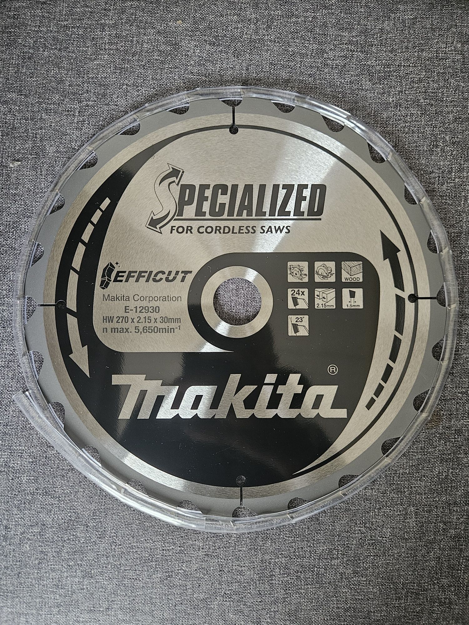 Диск за дърво MAKITA 270х2.15х30