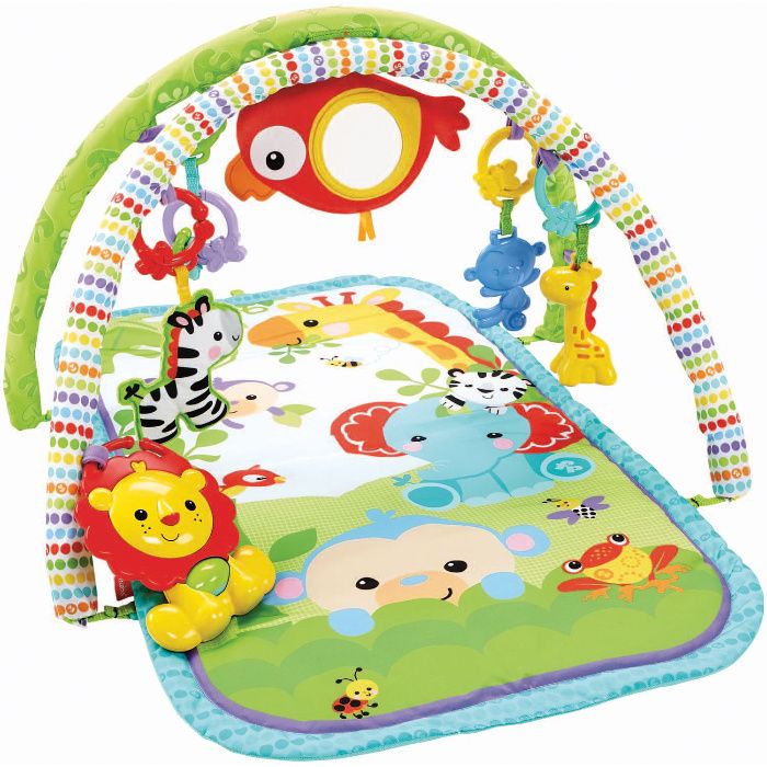 Centru activitati/joaca Rainforest Friends 3-in-1 Musical Fisher Price