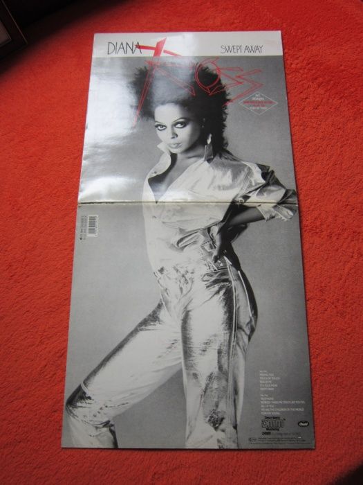 vinil Diana Ross ‎- Eaten Alive &Swept Away &Chain Reaction 12''