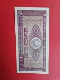 Bancnota 10 lei 1966
